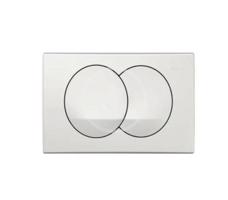 GEBERIT Delta Ovládání splachování, bílá 115.100.11.5