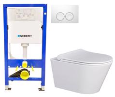 GEBERIT DuofixBasic s bílým tlačítkem DELTA21 + WC MYJOYS MY1 + SEDÁTKO 458.103.00.1 21BI MY1