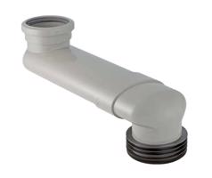 GEBERIT Příslušenství Odskokové koleno pro stojící WC 388.350.29.1