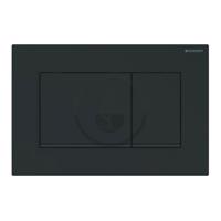 GEBERIT Sigma30 Ovládací tlačítko pro 2 množství splachování, matná černá/černá 115.883.16.1