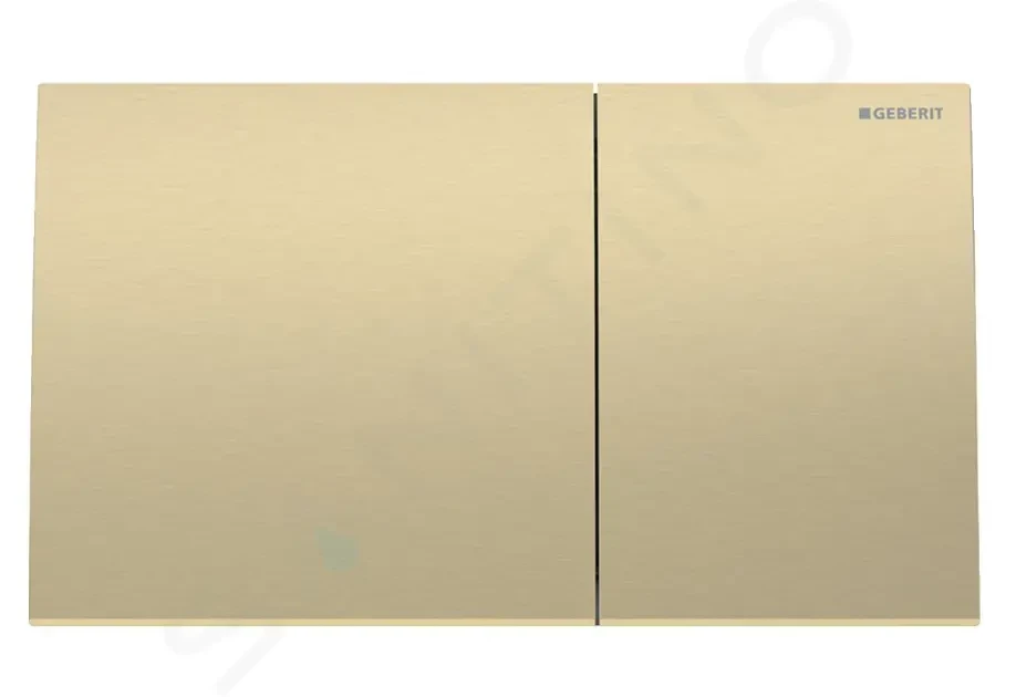 GEBERIT Sigma70 Ovládání splachování, easy to clean, kartáčovaná mosaz 115.622.QF.1