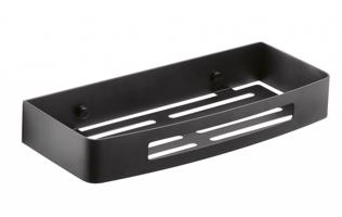 Gedy SMART police do sprchy, 300x45x128 černá mat 241714