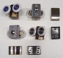 GELCO ANTIQUE set pojezdů 2 horní 2 spodní, bronz GQR01