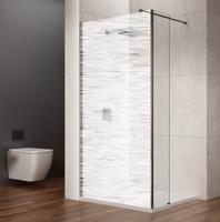 GELCO VARIO přídavný panel 350  čiré sklo GX3514 černá mat GX3514