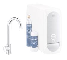 GROHE Blue Home Dřezový ventil Mono Connected, s chladícím zařízením a filtrací, chrom 31498001