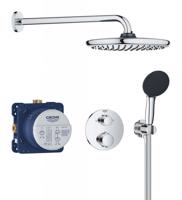 GROHE Precision Sprchový set s termostatem pod omítku, průměr 25 cm, chrom 34883000