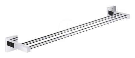 GROHE QuickFix Start Cube Dvojitý držák na ručníky, chrom 41104000