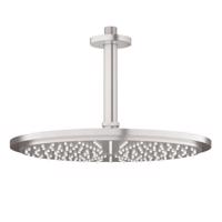 GROHE Rainshower Hlavová sprcha Cosmopolitan, průměr 31 cm, stropní výpusť 14 cm, supersteel 26067DC0
