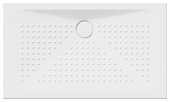 GSI Keramická sprchová vanička, obdélník 120x70x4cm, bílá ExtraGlaze 47120711