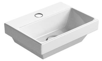 GSI NORM keramické umývátko s otvorem, 35x26cm, bílá ExtraGlaze 8650111
