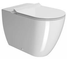 GSI PURA WC mísa kombi spodní/zadní odpad, Swirlflush, 36x63cm, bílá ExtraGlaze 880611