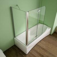 H K Pevná boční stěna V80, 78-80x140, 6 mm sklo, k vanovým zástěnám S22 a S33 SE-800SPVS2E