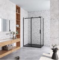 H K Sprchový kout DIAMOND BLACK 100x90 L/P varianta SE-DIAMONDBL10090