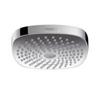 HANSGROHE Croma Select E Hlavová sprcha, 18 cm, 2 proudy, bílá/chrom 26524400
