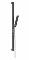 HANSGROHE Pulsify E Set sprchové hlavice, tyče a hadice, EcoSmart+, matná černá 24381670