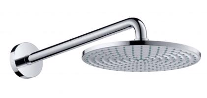 HANSGROHE Raindance Hlavová sprcha 240, 1 proud, EcoSmart 9 l/min, rameno 39 cm, chrom 27461000