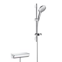 HANSGROHE Raindance Select S Sprchový set s termostatem, 15 cm, 3 proudy, bílá/chrom 27036400