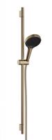HANSGROHE Rainfinity Set sprchové hlavice, tyče a hadice, 3 proudy, kartáčovaný bronz 28743140