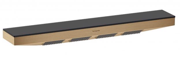 HANSGROHE Rainfinity Šíjová sprcha s poličkou, kartáčovaný bronz 26243140