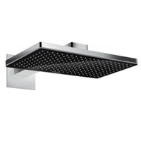HANSGROHE Rainmaker Select Hlavová sprcha 460, 1 proud, rameno 46 cm, černá/chrom 24003600