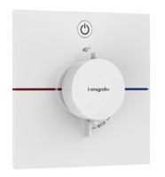 HANSGROHE ShowerSelect Comfort Termostatická baterie pod omítku, matná bílá 15571700