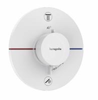 HANSGROHE ShowerSelect Comfort Termostatická baterie pod omítku, pro 2 spotřebiče, matná bílá 15554700