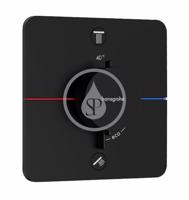 HANSGROHE ShowerSelect Comfort Termostatická baterie pod omítku, pro 2 spotřebiče, matná černá 15583670