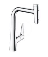 HANSGROHE Talis Select M51 Dřezová baterie s výsuvnou sprškou, chrom 72824000