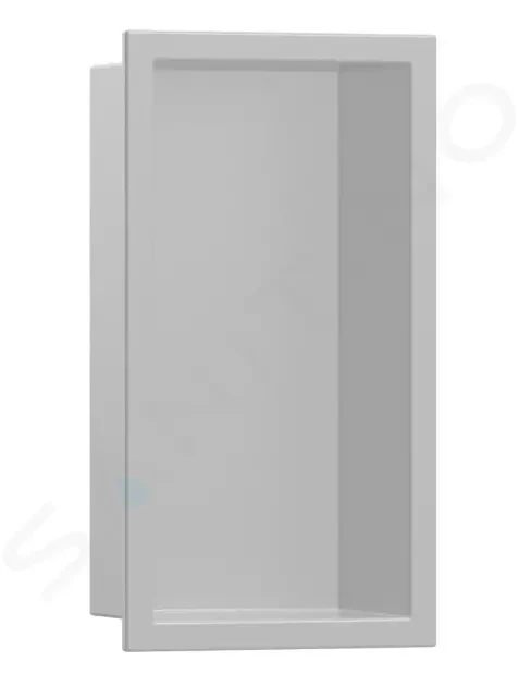 HANSGROHE XtraStoris Original Výklenek do stěny s rámem, 300x150x100 mm, betonově šedá 56057380