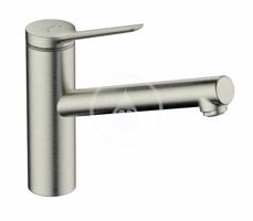 HANSGROHE Zesis M33 Dřezová baterie 150, vzhled nerezu 74802800