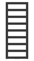 HOPA Koupelnový radiátor GLASGOW černá barva Barva Černá , Doporučená topná tyč 600 W, Rozměr A 50 cm, Rozměr C 170 cm, Skutečný rozměr radiátoru 500 x 1700 mm RADGLA501731SP