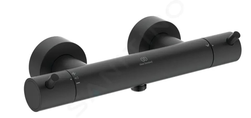 IDEAL STANDARD CeraTherm Termostatická sprchová baterie, hedvábná černá A7587XG