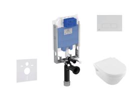 IDEAL STANDARD ProSys Set předstěnové instalace, klozetu a sedátka Architectura, tlačítka Oleas M2, DirectFlush, SoftClose, CeramicPlus, bílá ProSys80M SP115