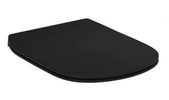 IDEAL STANDARD Tesi WC sedátko, SoftClose, hedvábná černá T5522V3