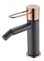 Imex Bidetová baterie Milos černá/rose gold