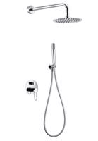 Imex Sprchový podomítkový set Milos chrome