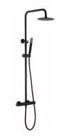 Imex Sprchový termostatický sloup LINE černá