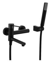 Imex Vanová baterie Milos Stick černá s příslušenstvím