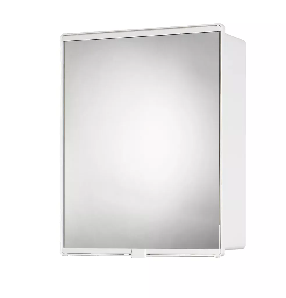 JOKEY Junior 1-dveřová bílá zrcadlová skříňka plastová 188411000-0110 188411000-0110
