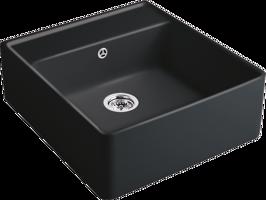 Keramický dřez Villeroy & Boch modulový, 632061R7, Pure Black 632061R7