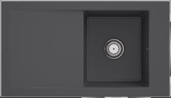 Keramický dřez Villeroy & Boch Timeline 50, 330701i4, Graphit 330701i4