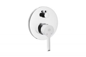 KFA ANGELIT podomítková dvoucestná baterie, bílá-chrom 4729-410-40