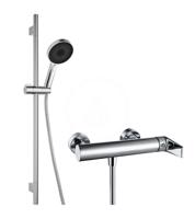 Kielle Harmonia Sprchový set s baterií, tyčí, hadicí a sprchovou hlavicí, chrom 20623SN10