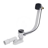 Kielle Odtokové soupravy Vanová odtoková a přepadová souprava s napouštěním, délka 570 mm, matná černá 11601034