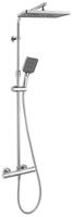 Kielle Vega Sprchový set s termostatem, 30x20 cm, 3 proudy, chrom 20618000