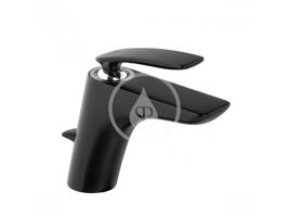 KLUDI Balance Umyvadlová baterie s výpustí, černá mat 520238775