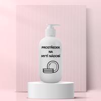 Lahvička s pumpičkou – prostředek na mytí nádobí Velikost: 300 ml