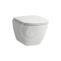 Laufen Lua Závěsné WC, Rimless, LCC, bílá H8200834000001