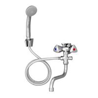 Mereo Baterie kombinovaná kohoutková se sprchou pro nízkotl. ohřívače, ramínko 30 cm, sprcha, hadice 2m CBS602012M