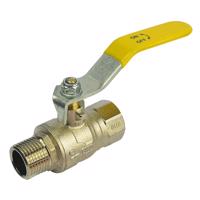 MEREO Klum Kohout kulový pákový, plyn, MxF, 1" PR31